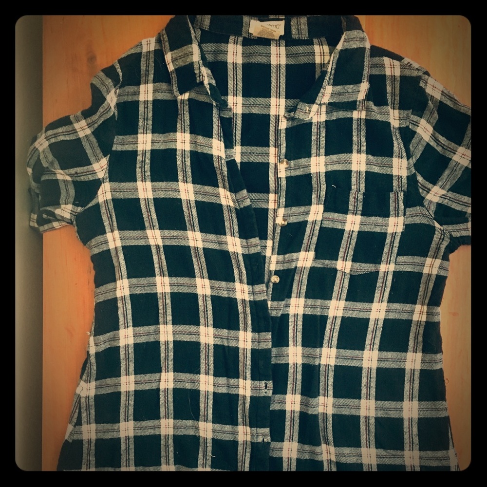 Plaid flannel shirt